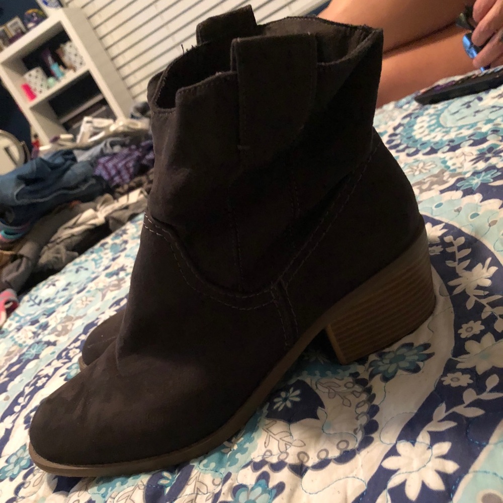 Black booties